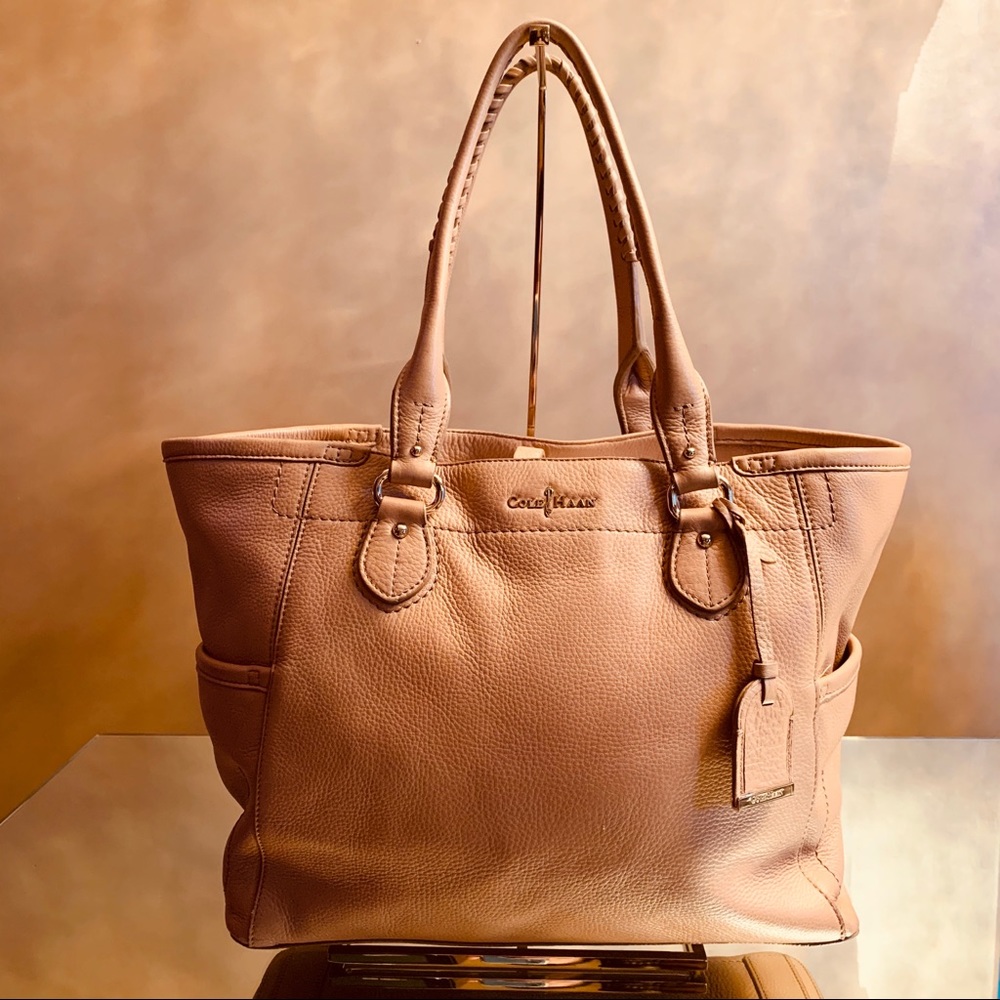 Cole Haan Supple Tan Leather Tote